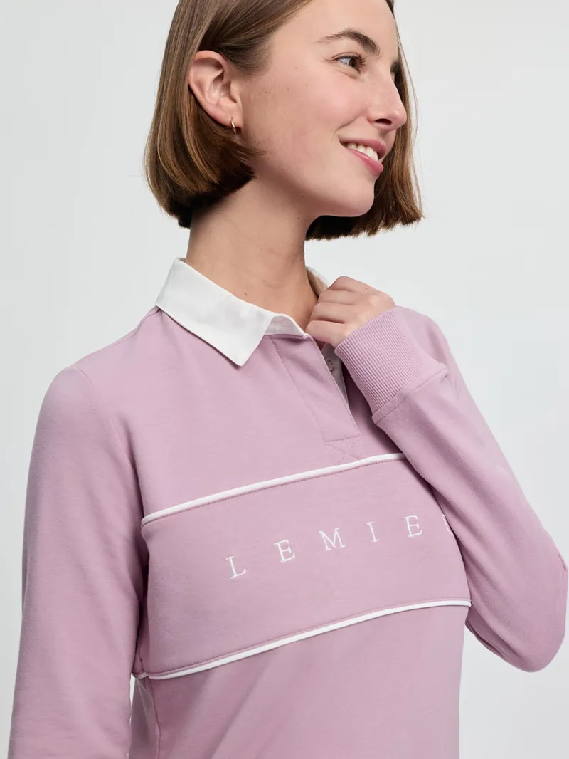 LeMieux Rochelle Rugby Shirt Ladies in Fondant-4