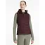 LeMieux Rose Hooded Puffer Gilet Ladies in Damson