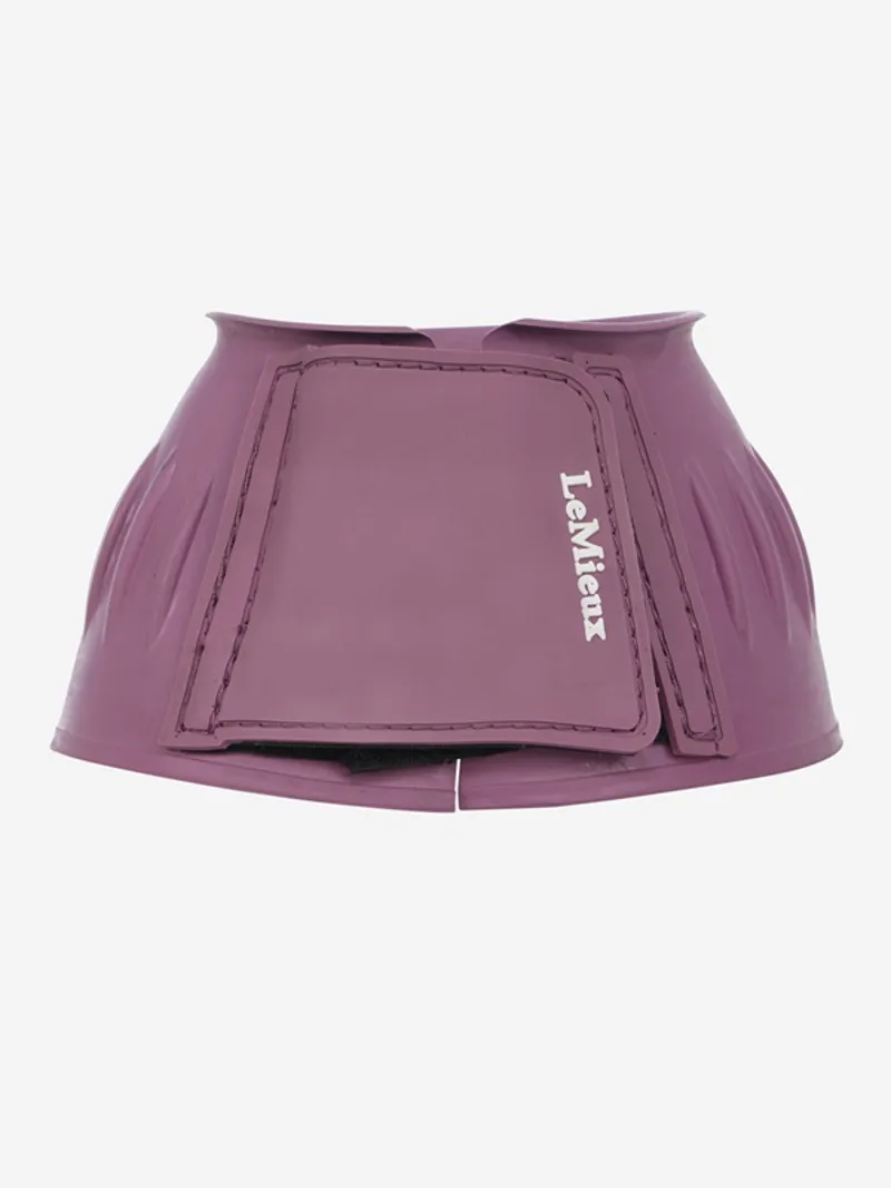 LeMieux Rubber Bell Boots in Mallow-1