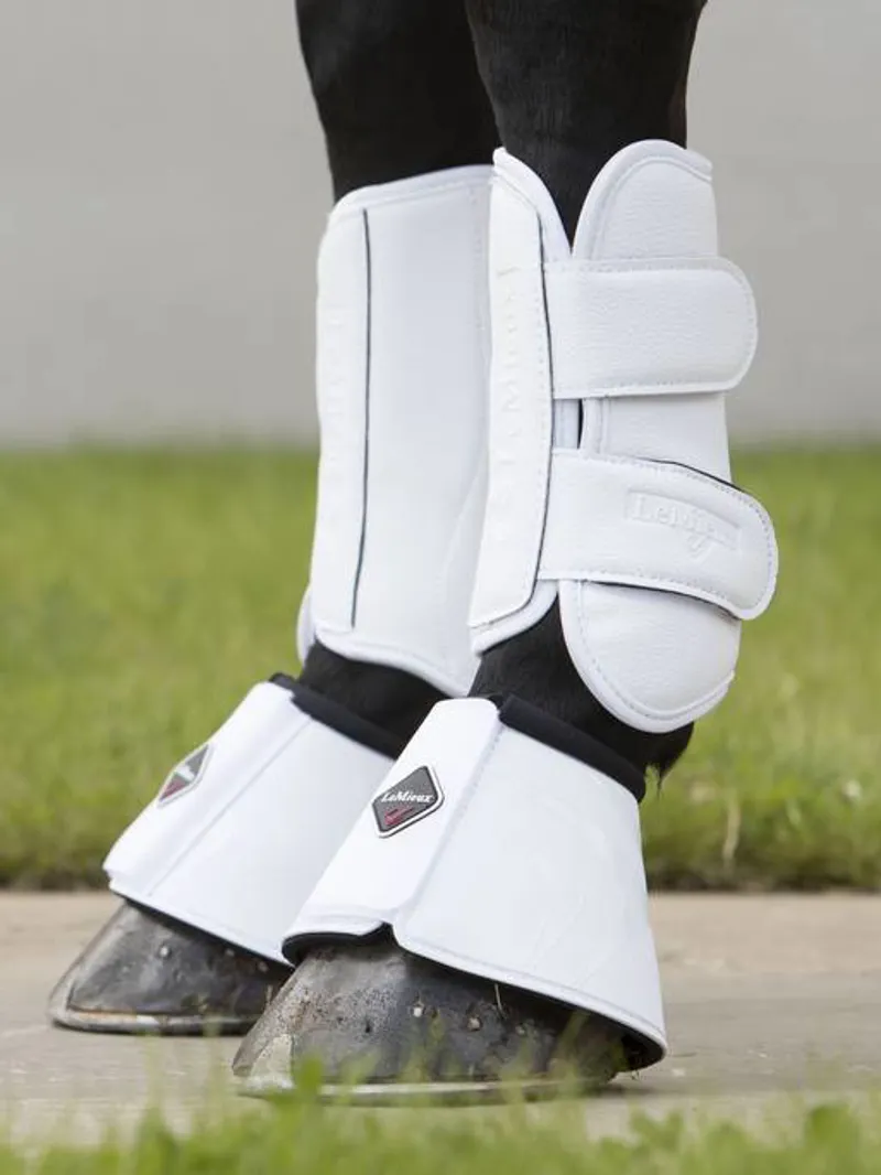 LeMieux Schooling Boots in White-1