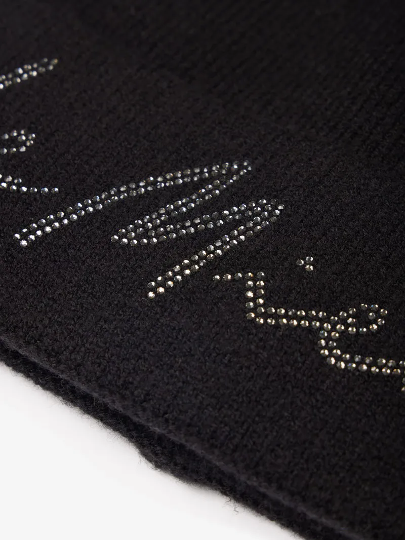 LeMieux Sparkle Beanie in Black-3