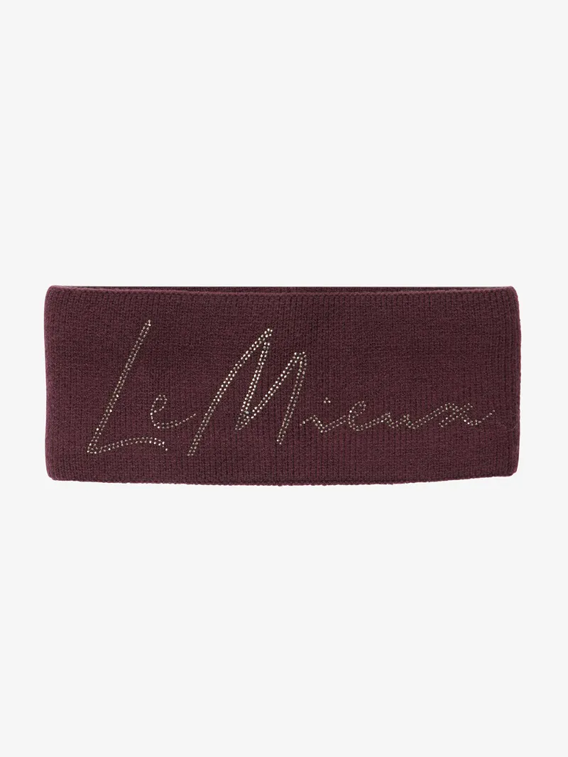 LeMieux Sparkle Headband in Damson-5