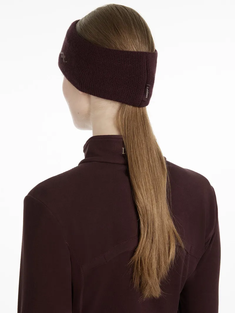 LeMieux Sparkle Headband in Damson-2