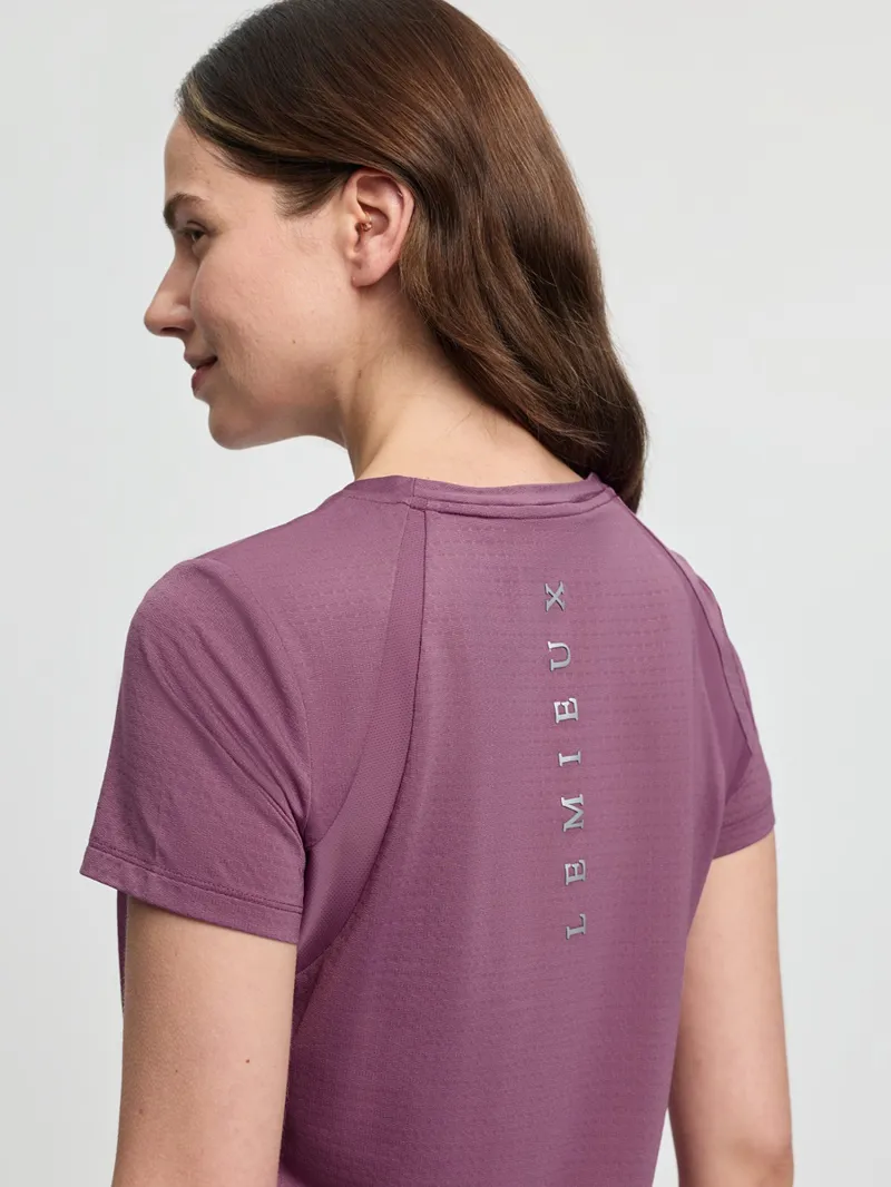 LeMieux Sports T-Shirt Ladies in Mallow-2