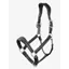 LeMieux Stitched Leather Headcollar in Black - WEB EXCLUSIVE