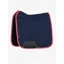 LeMieux Classic Suede Dressage Square in Navy and Cranberry