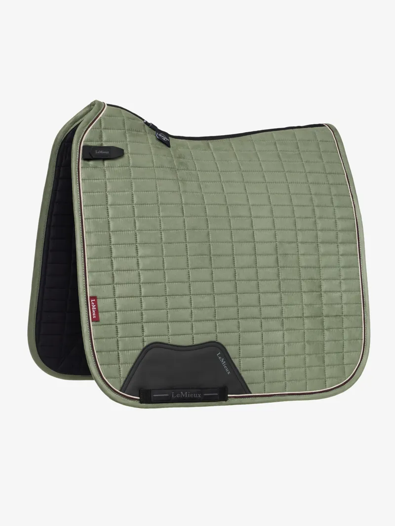 LeMieux Classic Suede Dressage Square in Rosemary