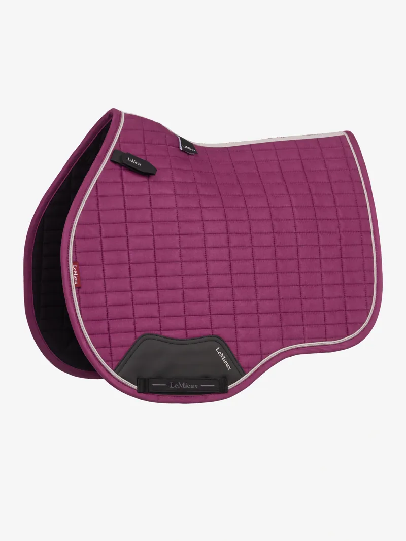 LeMieux Suede GP Saddle Pad in Blackberry