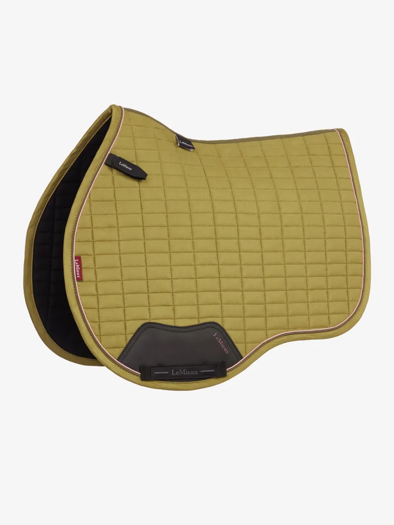 LeMieux Suede GP Saddle Pad in Gooseberry