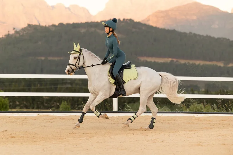 LeMieux Suede GP Square in Macaron-1