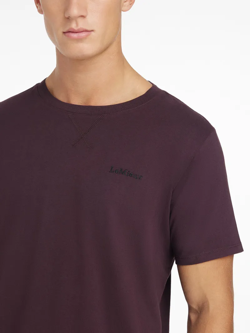 LeMieux T-Shirt Mens in Damson-3