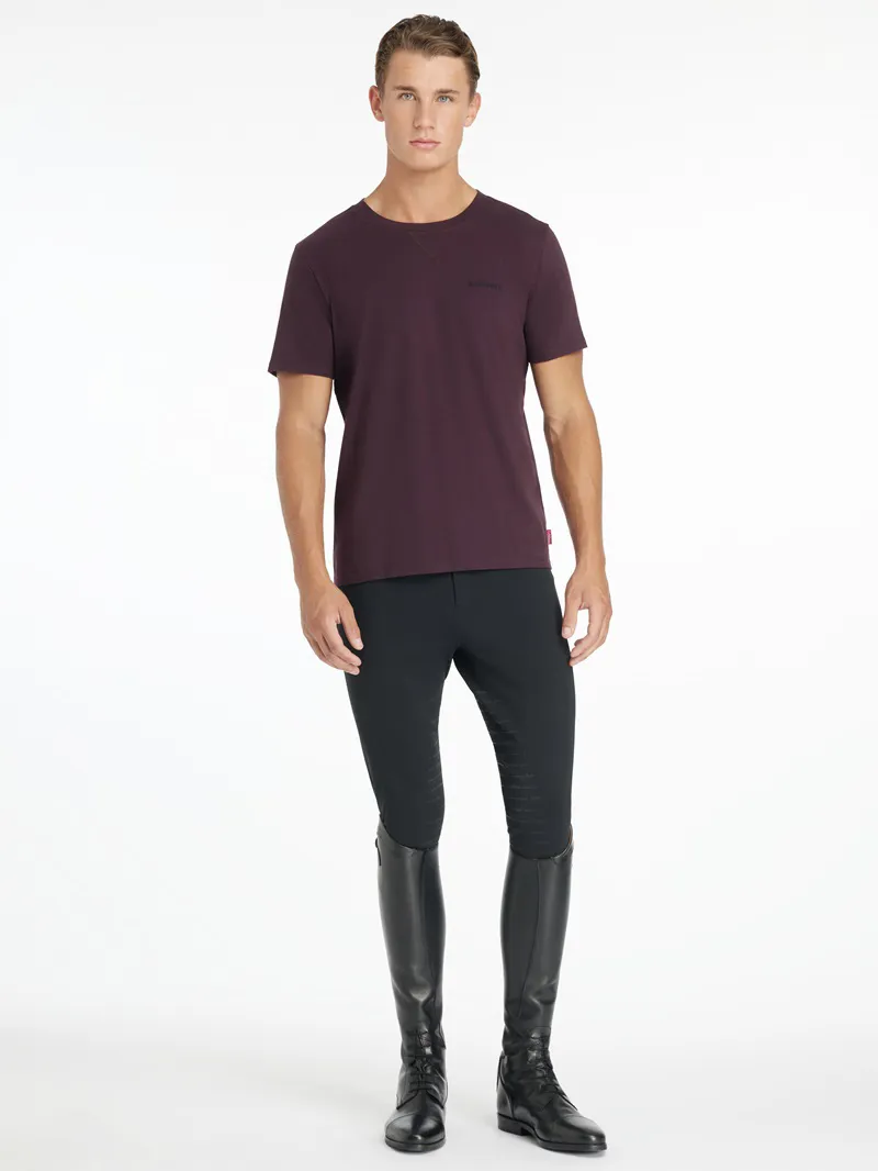 LeMieux T-Shirt Mens in Damson-1
