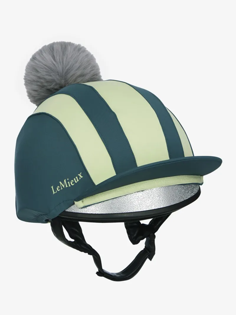 LeMieux Tempo Pom Hat Silk in Jungle