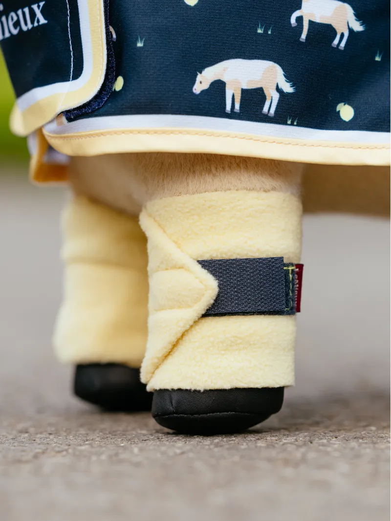 LeMieux Toy Pony Bandages in Lemon-1