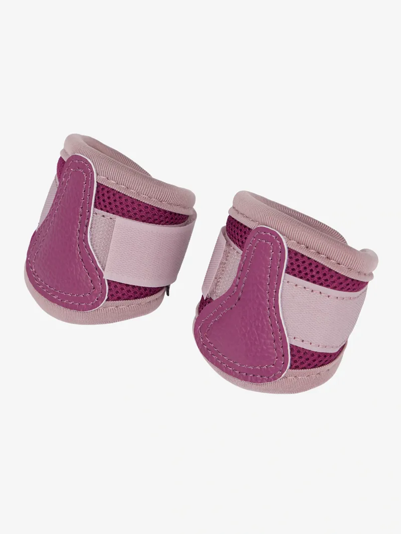 LeMieux Toy Pony Mesh Brushing Boots in Blackberry
