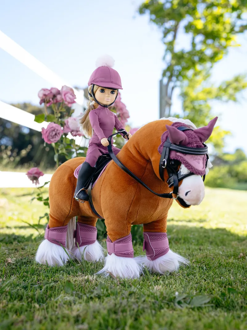 LeMieux Toy Pony Fly Hood in Mallow-1
