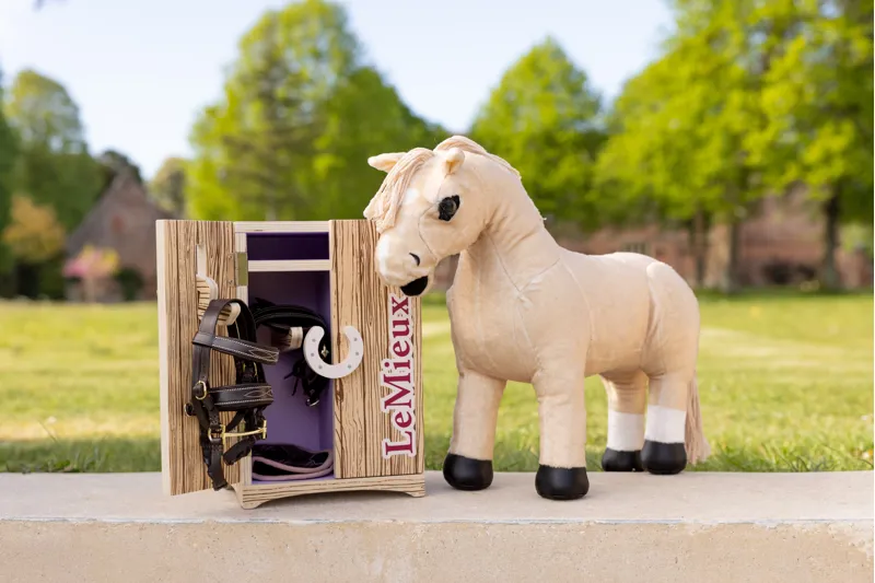LeMieux Toy Pony Tack Wooden Locker -5