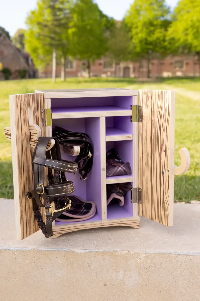 LeMieux Toy Pony Tack Wooden Locker -4