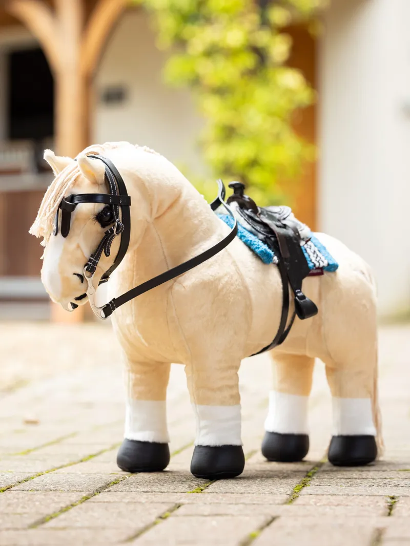 LeMieux Toy Pony Western Bridle in Black-2