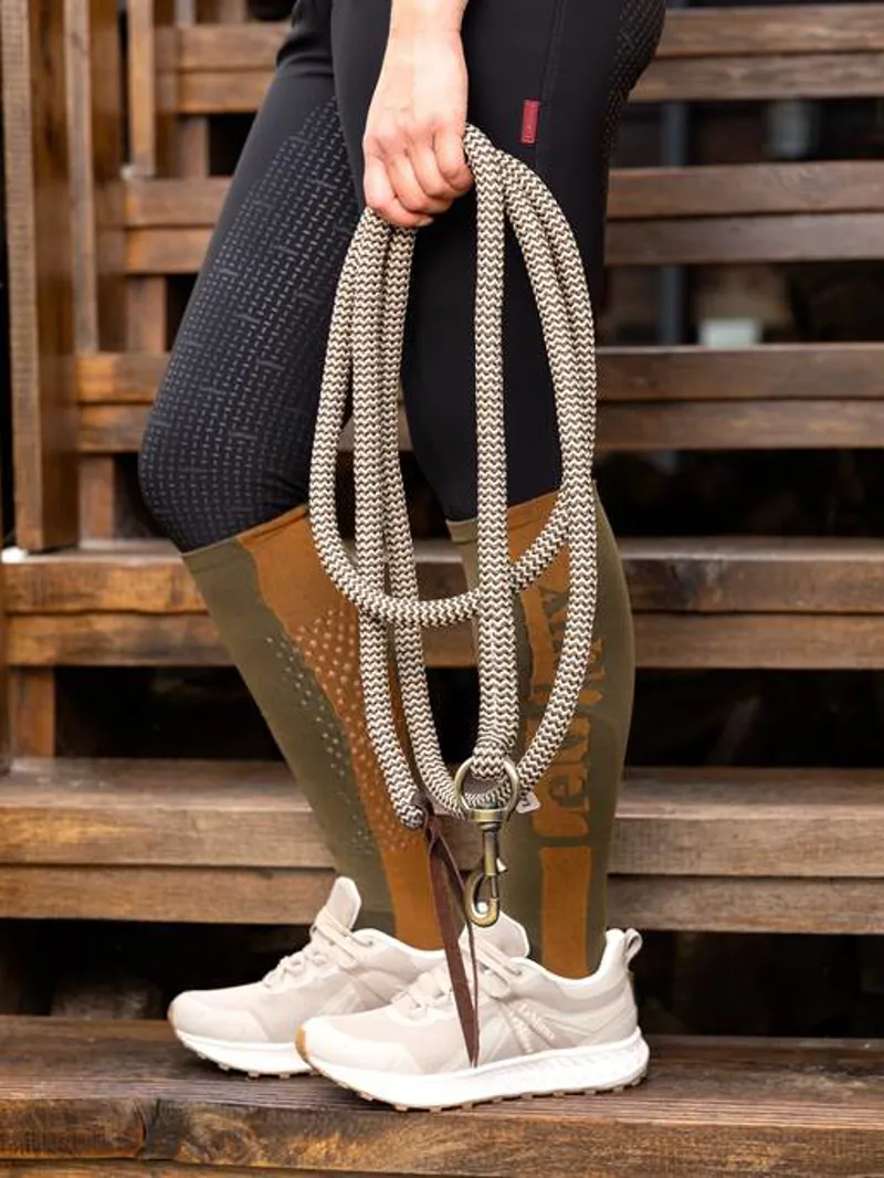 LeMieux Training Leadrope in Alpine and Stone-1