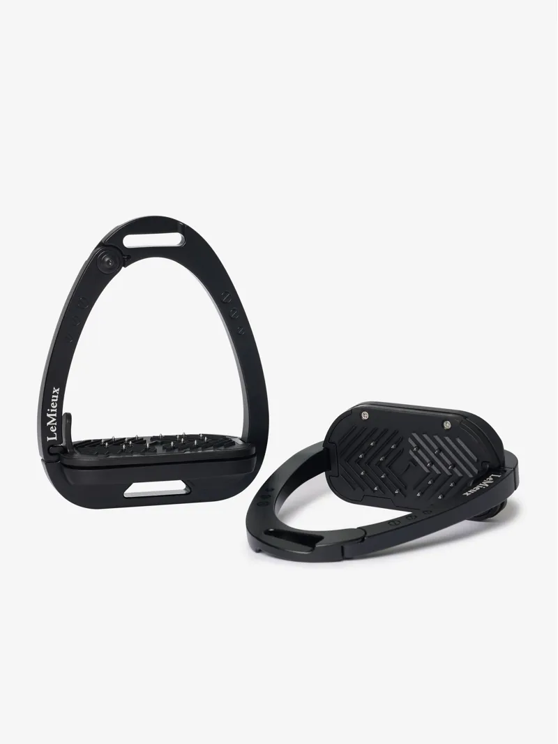 LeMieux Vector Control Stirrups in Black