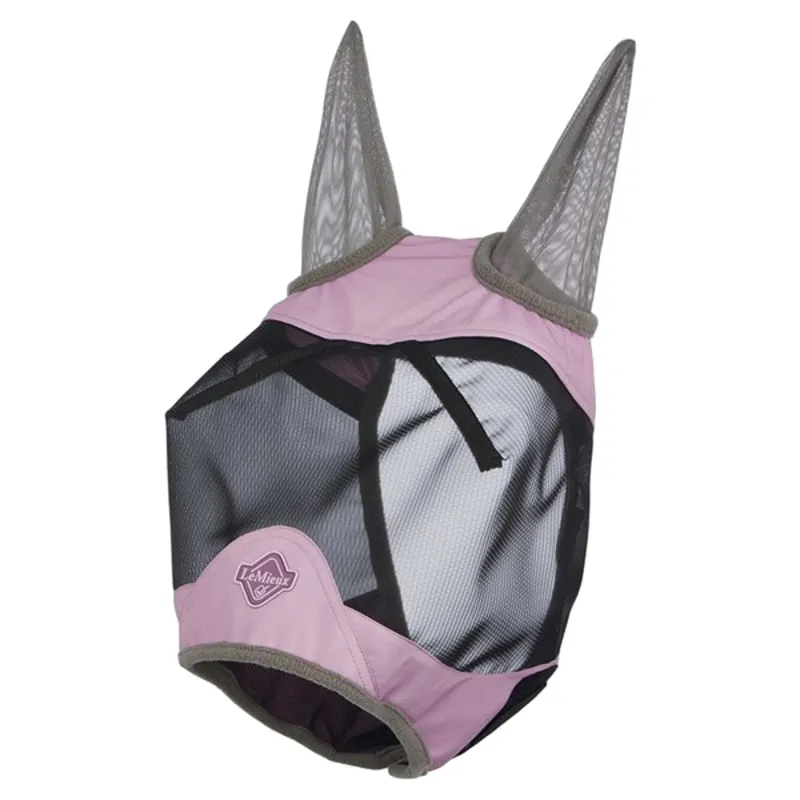 LeMieux Visor-Tek Half Fly Mask - Fondant-1