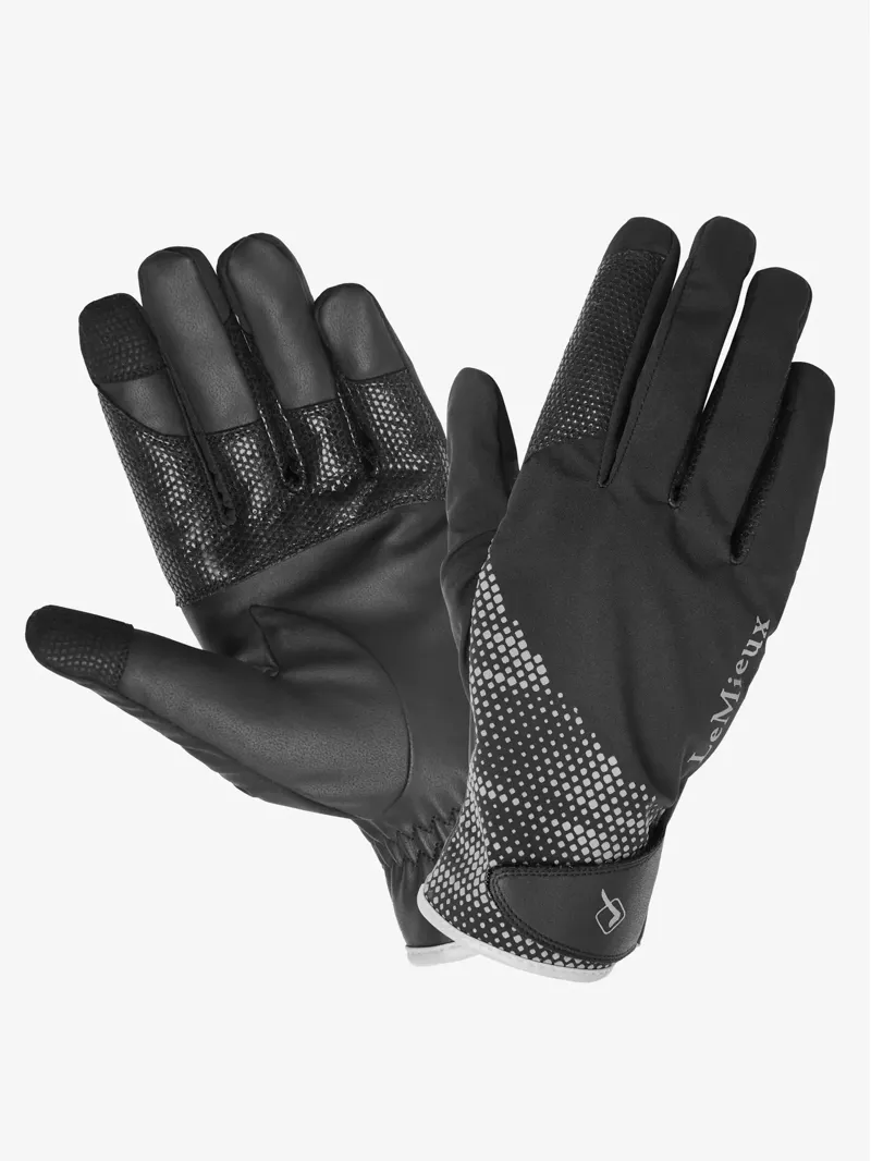 LeMieux Waterproof Gloves in Black