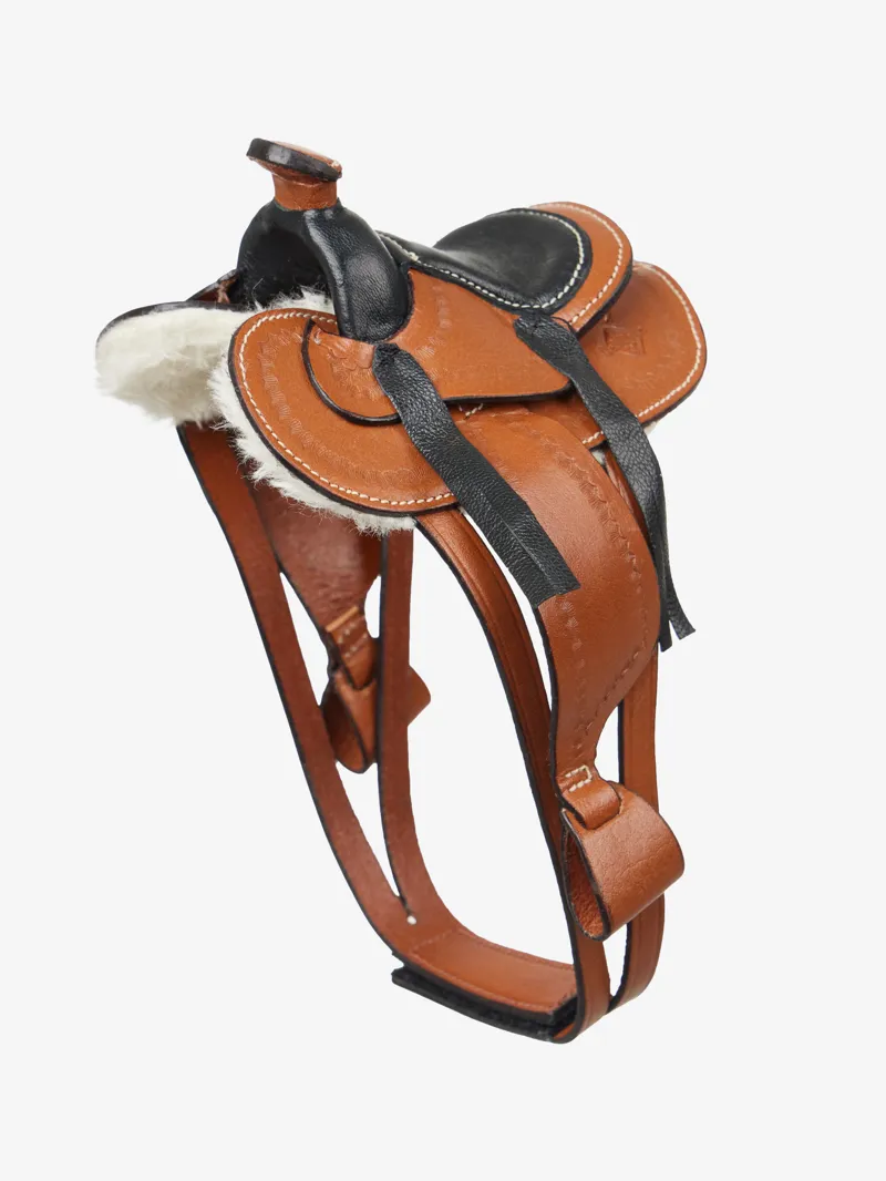 LeMieux Toy Pony Western Saddle in Tan