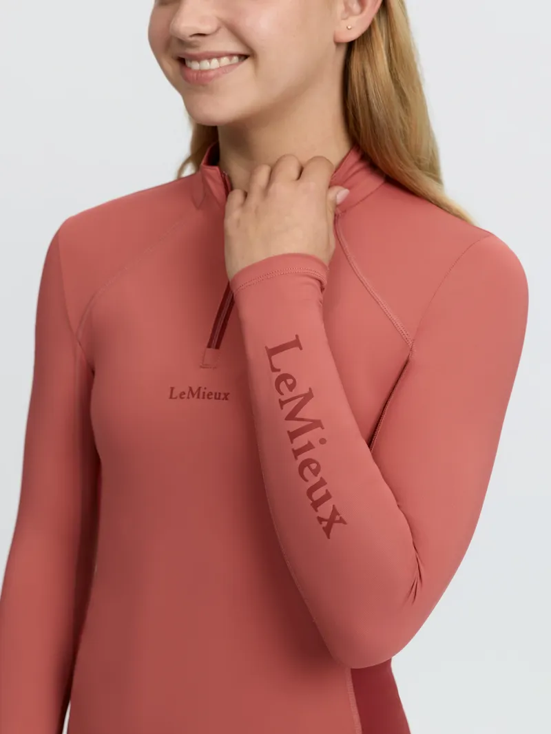 LeMieux Young Rider Classique Base Layer in Spiced Earth-2