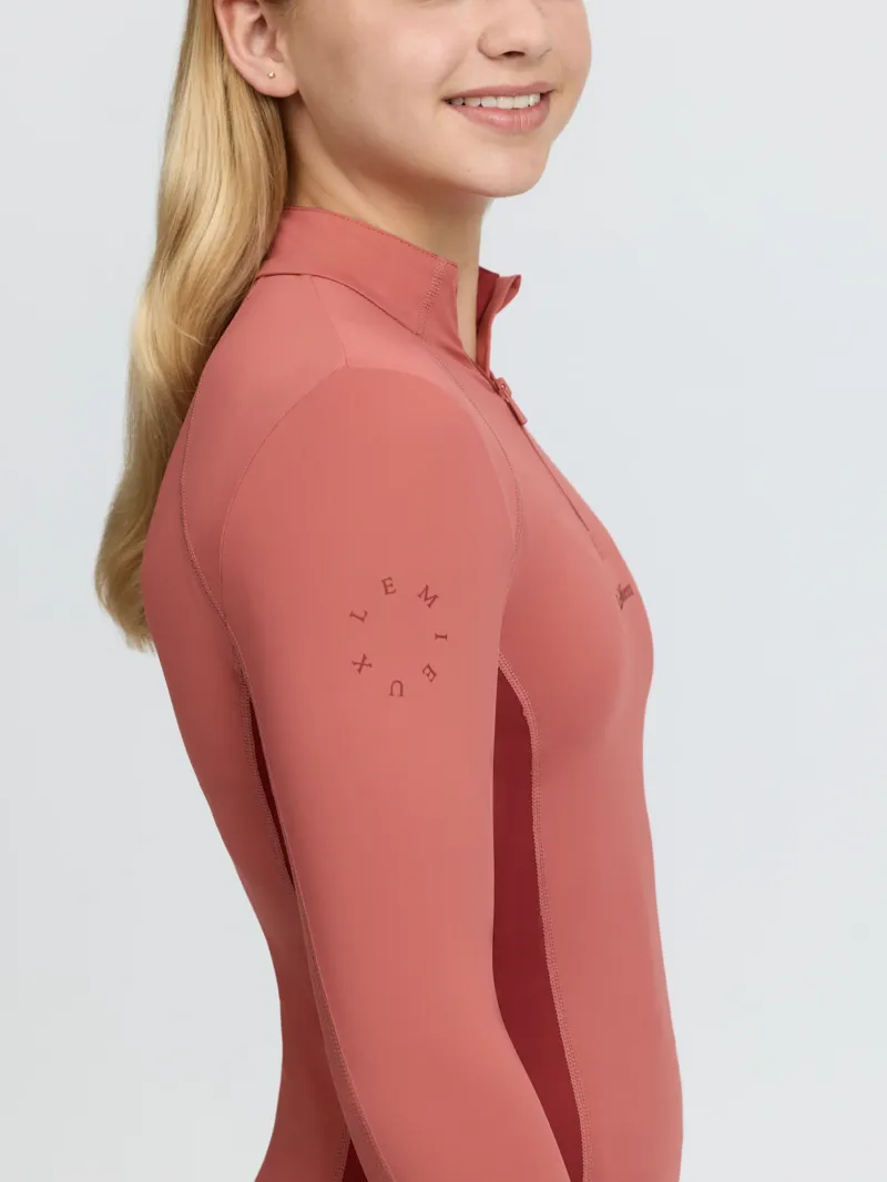 LeMieux Young Rider Classique Base Layer in Spiced Earth-4