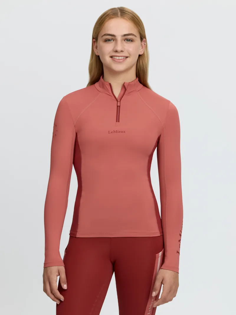 LeMieux Young Rider Classique Base Layer in Spiced Earth