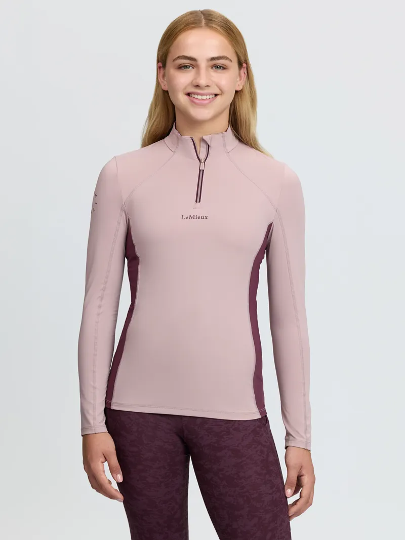 LeMieux Young Rider Classique Base Layer in Wild Rose