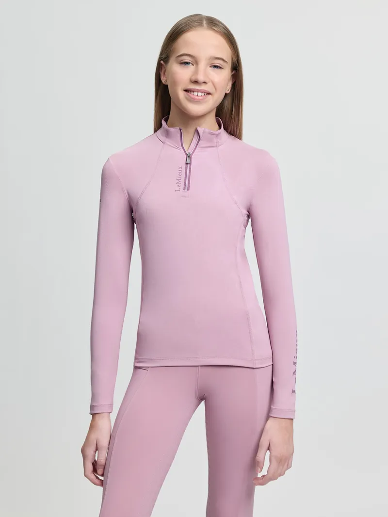 LeMieux Young Rider Classique Base Layer in Fondant-1