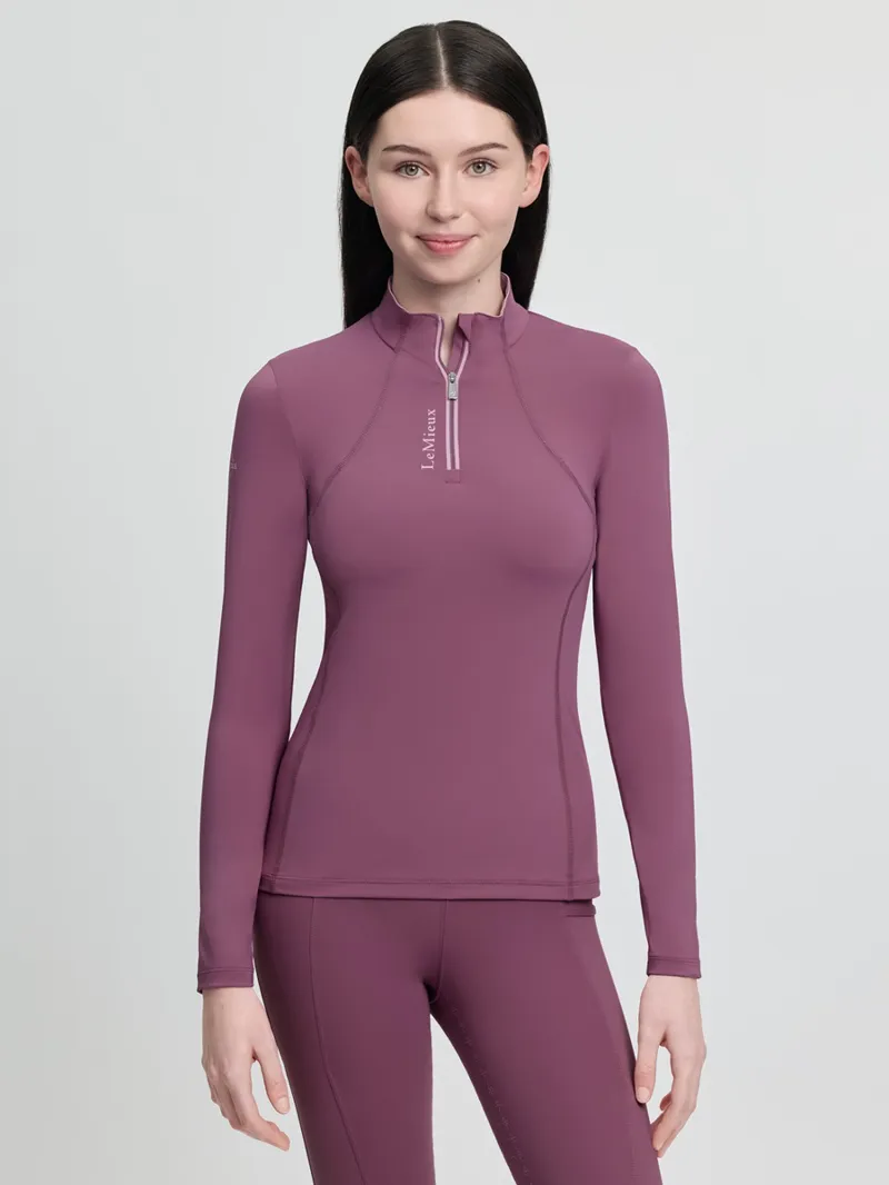 LeMieux Young Rider Classique Base Layer in Mallow-1