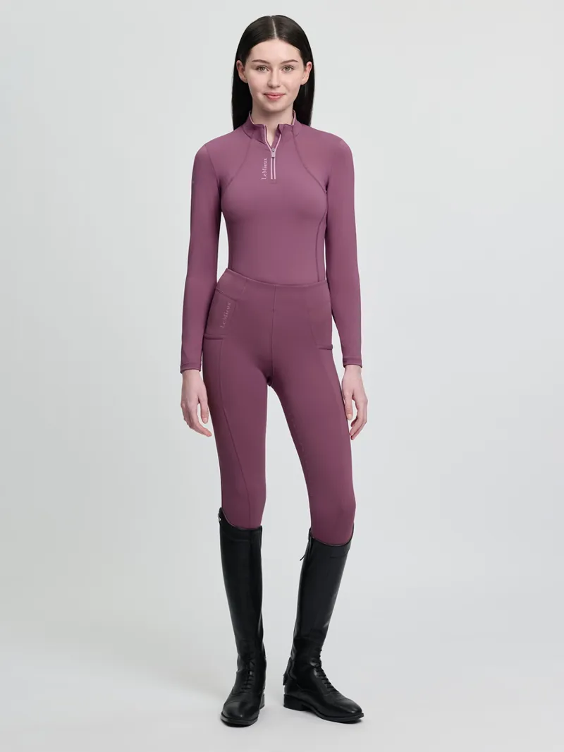 LeMieux Young Rider Classique Base Layer in Mallow-6