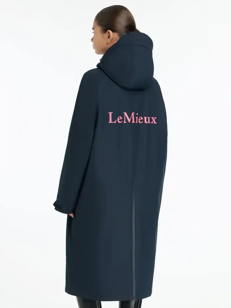 LeMieux Young Rider HydroShield Robe in Navy-3