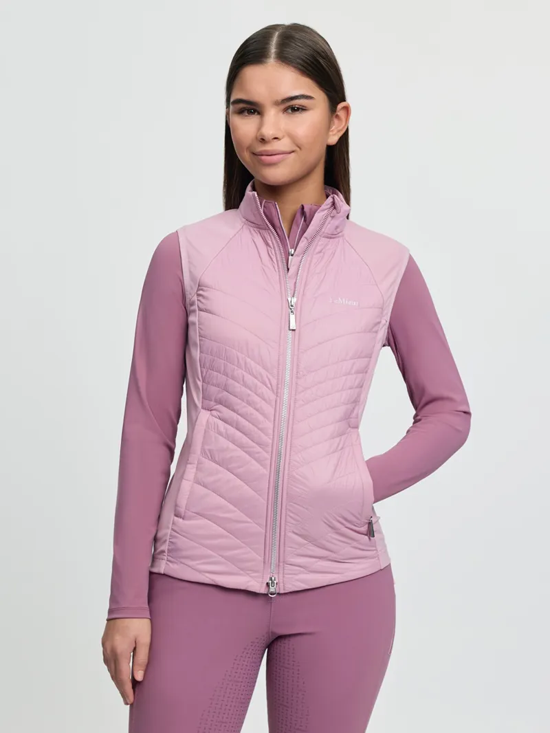 LeMieux Young Rider Josephine Gilet in Fondant-1