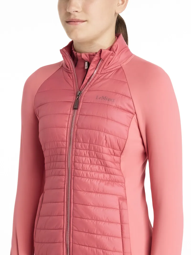 LeMieux Young Rider Josephine Jacket in Cranberry-2