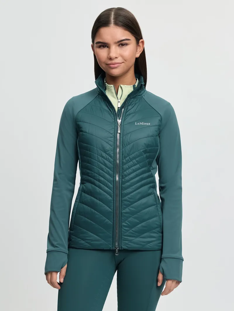 LeMieux Young Rider Josephine Jacket in Jungle-1