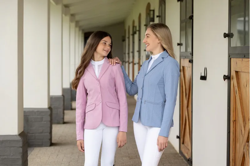 LeMieux Young Rider Kennedy Show Jacket in Fondant-3