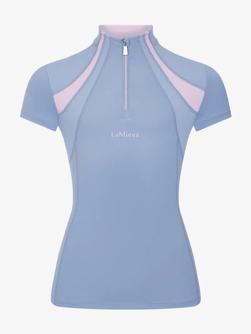 LeMieux Young Rider Mia Mesh Base Layer in Powder Blue