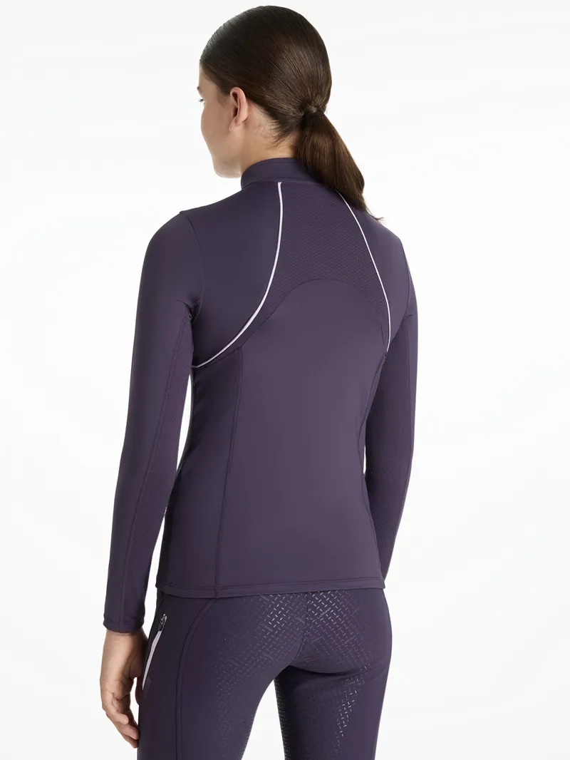 LeMieux Young Rider Mia Mesh Base Layer in Juniper-2