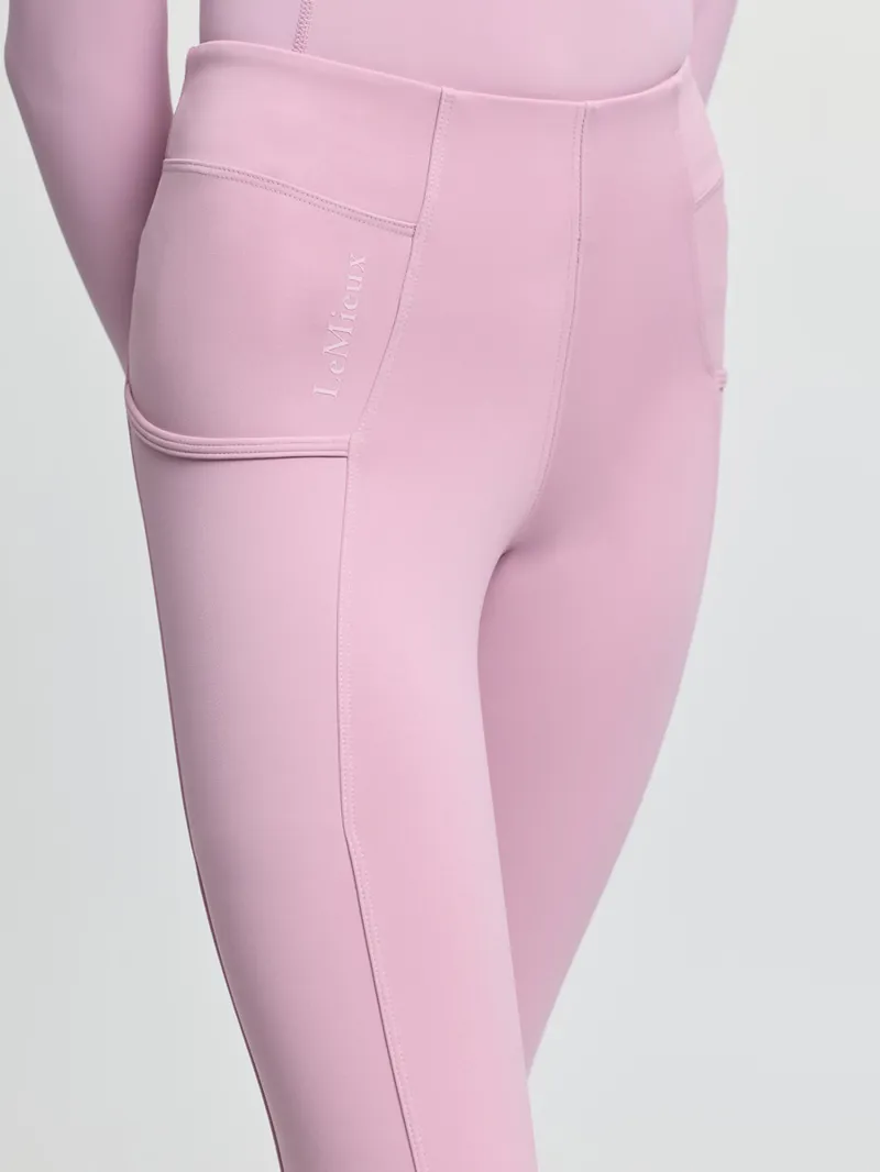 LeMieux Young Rider Orla Pull On Breech in Fondant-5