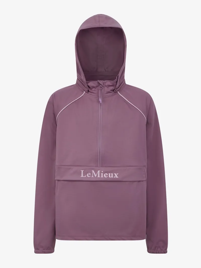 LeMieux Young Rider Paige Quarter Zip Waterproof Jacket in Mallow