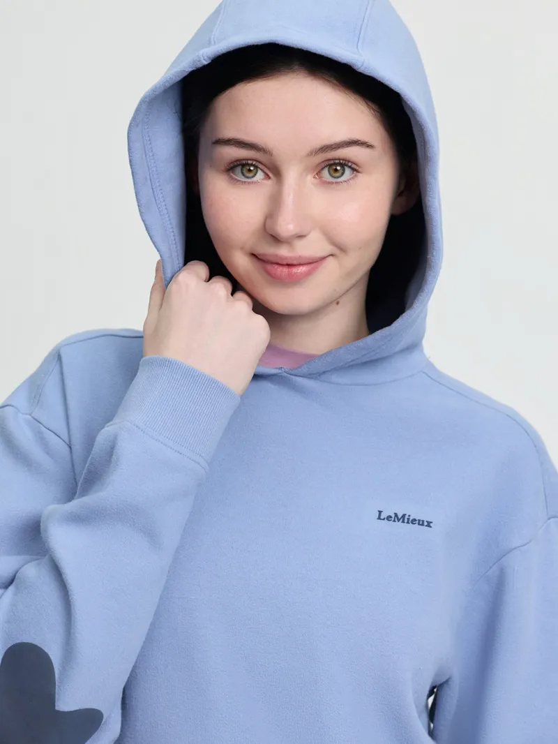 LeMieux Young Rider Sia Hoodie in Powder Blue-6