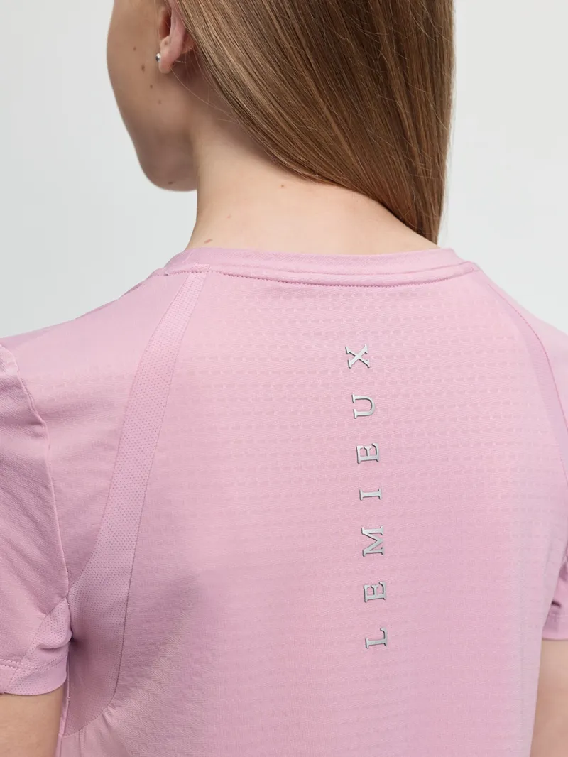 LeMieux Young Rider Sports T-Shirt in Fondant-4
