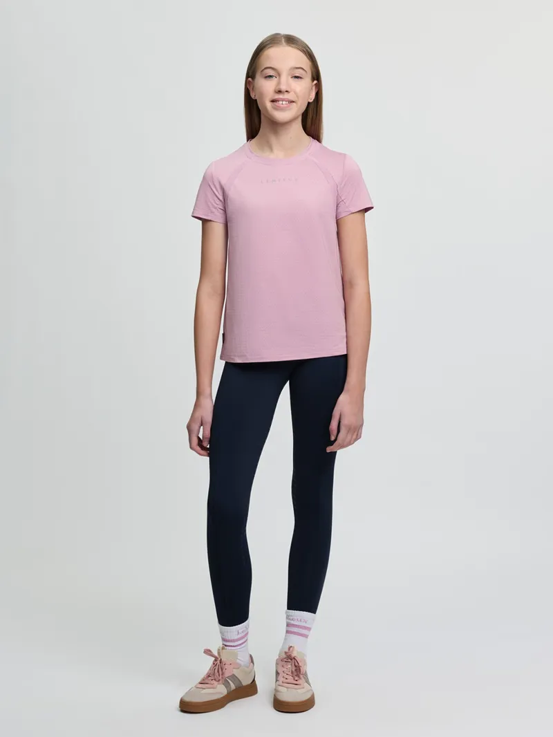 LeMieux Young Rider Sports T-Shirt in Fondant-2
