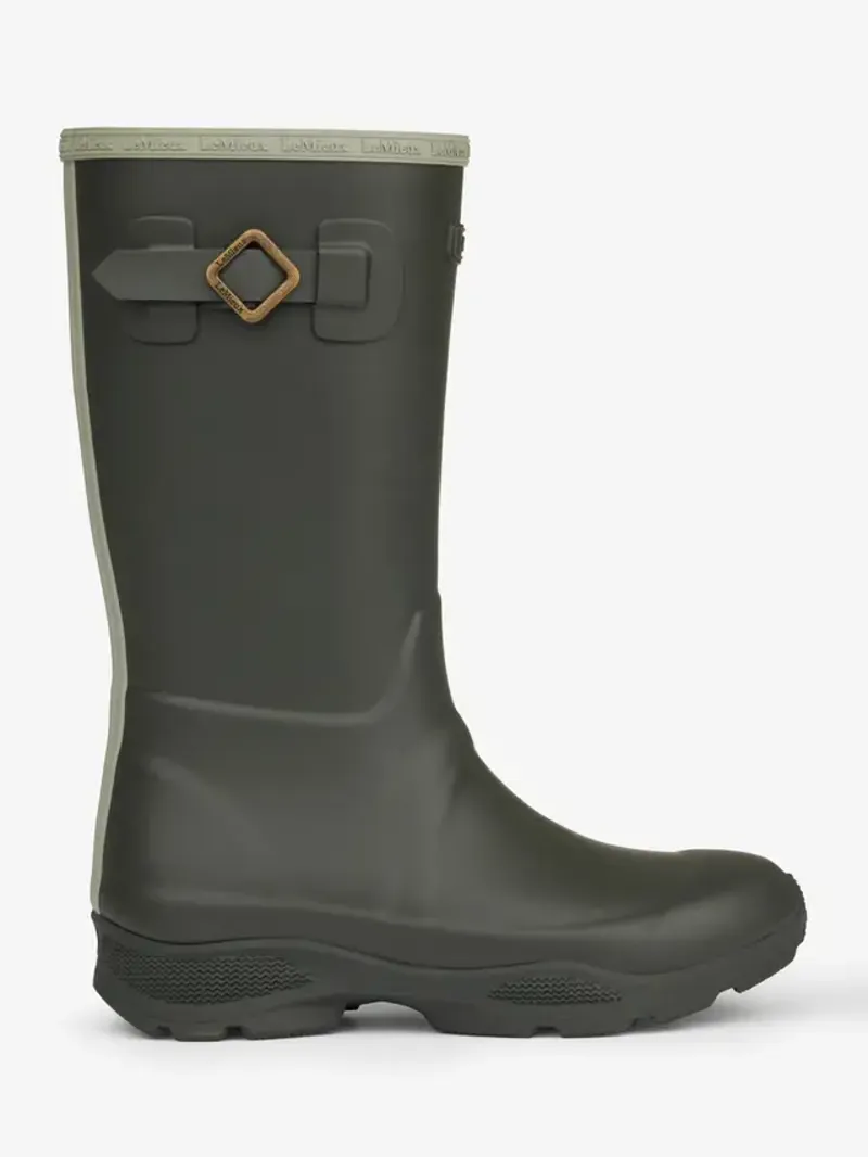 LeMieux Young Rider Ultra Stride Wellies in Oak-2