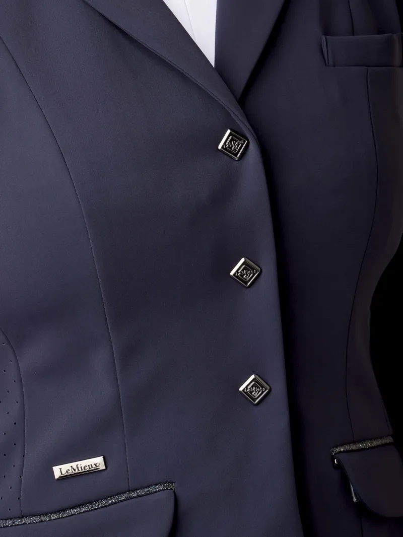 LeMieux Dynamique Show Jacket Ladies in Navy-5