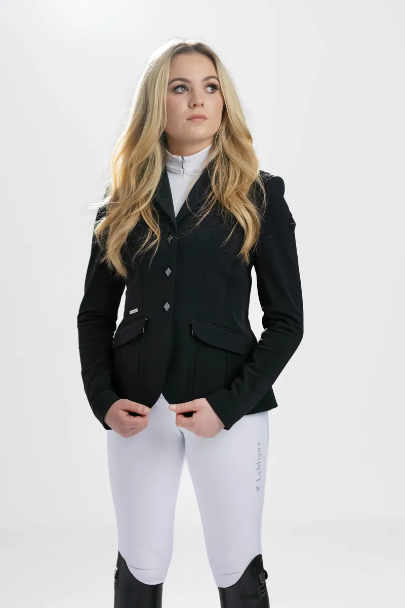 LeMieux Dynamique Show Jacket Ladies in Black-6